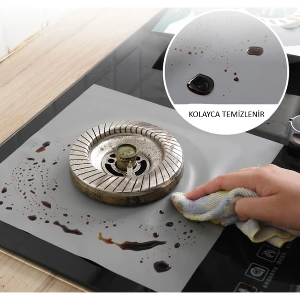 Bymarka Yıkanabilir Ocak Koruyucu - Resim 2