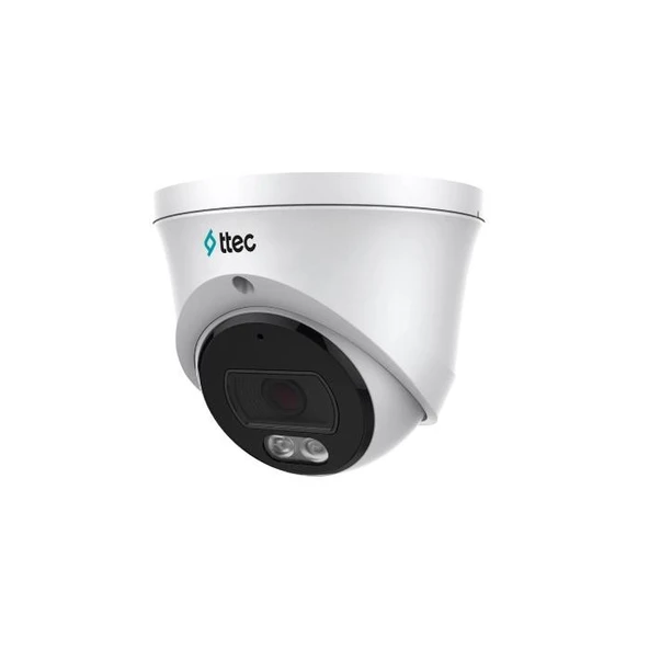 Ttec IPDP-2330M-M/SL-Lite 2mp 2.8mm Sabit Lensli Hibrit Lite Dome Kamera ürün görseli 1