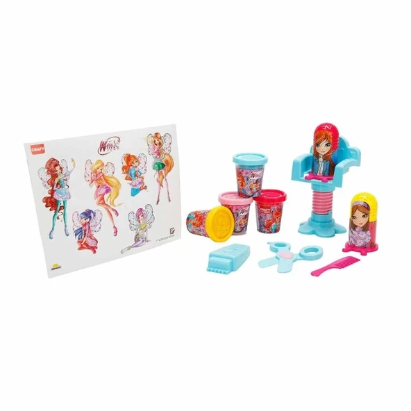 Nessiworld Crafy Winx Sihirli Salon Oyun Hamur Seti 15 Parça ürün görseli 1