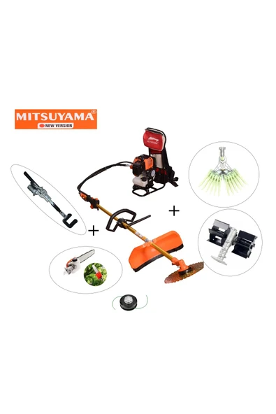Mitsuyama Japon Sırt Tırpan + Zeytin Hasat +Fındık Silkeleme +Dal Budama + Çapa Makinesi 4.2kw 5,7hp ürün görseli 1