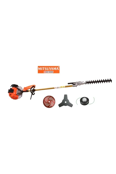 Mitsuyama Japon Sırt Tırpan + Çit Kesme Makinesi 4.2 Kw 5.7 Hp ürün görseli 1