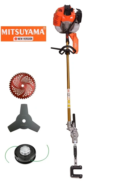 Mitsuyama Japon Yan Tırpan + Zeytin Silkeleme Makinesi 4.2kw 5.7hp ürün görseli 1