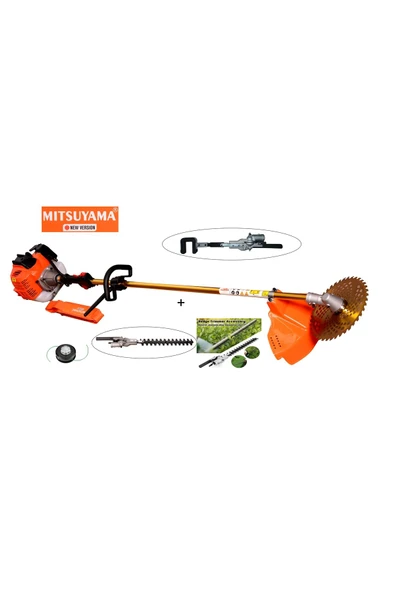 Mitsuyama Japon Yan Tırpan + Zeytin Silkeleme + Çit Kesme Makinesi 4.2kw 5.7hp ürün görseli 1
