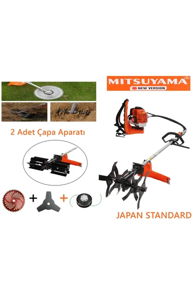 Mitsuyama Toprak Makinasi Sirt Tirpan Yeni Versiyon (japan Standart) ürün görseli 1