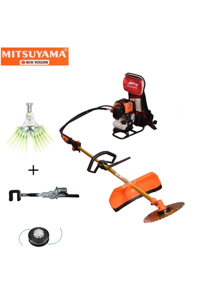 Mitsuyama Japon Sırt Tırpan + Zeytin Hasat + Fındık Silkeleme Makinesi 4.2kw 5.7hp ürün görseli 1