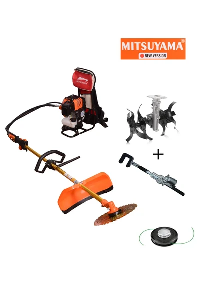 Mitsuyama Japon Sırt Tırpan + Zeytin Silkeleme + Akrep Çapa Makinesi 4.2kw 5.7hp ürün görseli 1