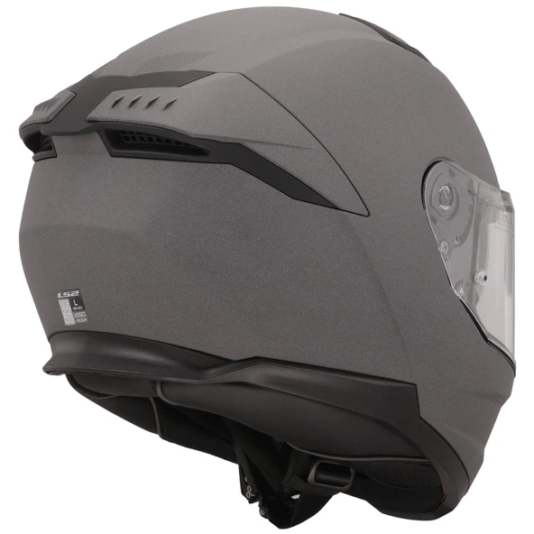LS2 STREAM 2 MAT CONCRETE KASK - Resim 4