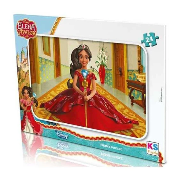 ELN 704 Elena Avalor Frame Puzzle 24 Parça - Resim 2