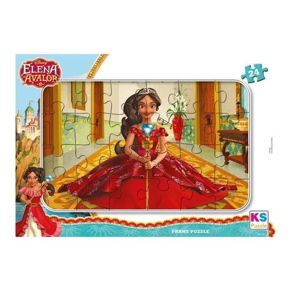 ELN 704 Elena Avalor Frame Puzzle 24 Parça ürün görseli 1