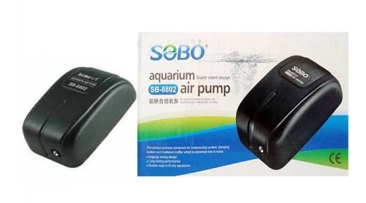 Sobo SB-8802 Tek Çıkışlı Akvaryum Hava Motoru 3 L/Dak. 2,5 W ürün görseli 1