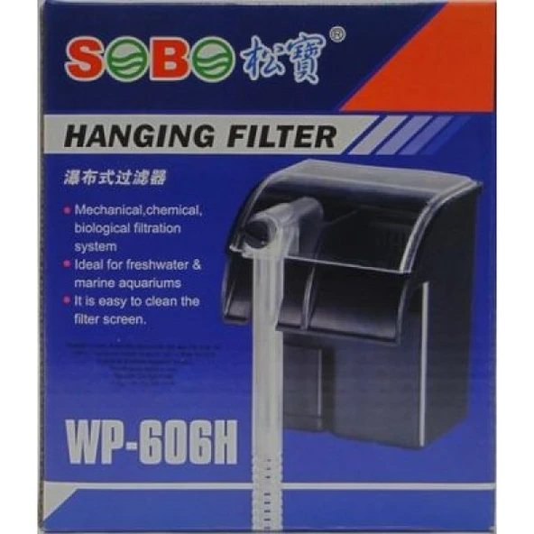 Sobo WP-606H Şelale Filtre 500 L/S 10 W ürün görseli 1