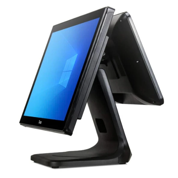 TIWOX TP-7650D 18.5" I7 5.NESIL 128GB NWME SSD 8GB DDR4 RAM 1366X768 DOKUNMATIK POS PC+13.2" MÜSTERI ürün görseli 1