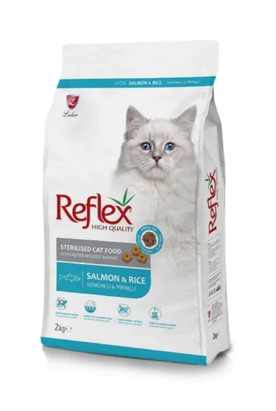 Reflex Beyaz Sterilised Kısırlaştırılmış Balıklı Kedi Maması 2 Kg ürün görseli 1