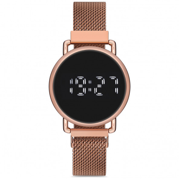 Royal Club de Polo Barcelona Dijital Hasır Rose Gold Kadın Kol Saati RPWT009802 ürün görseli 1