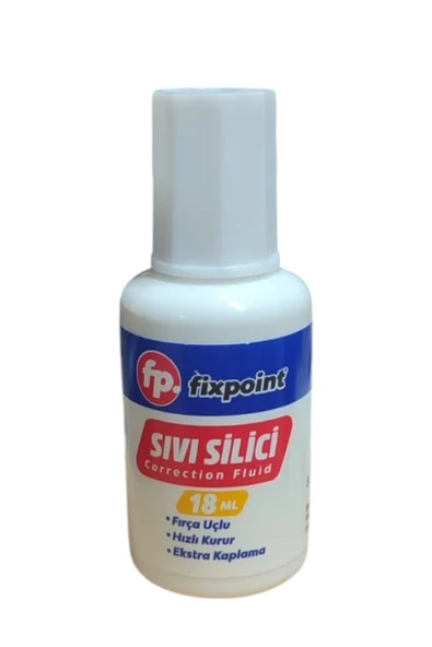 Sıvı Silici Daksil 1 Adet 18 ml Fırçalı Sıvı Düzeltici Daksil Yazı Düzeltici Okul Ofis Büro Fırça Uçlu Daksi ürün görseli 1