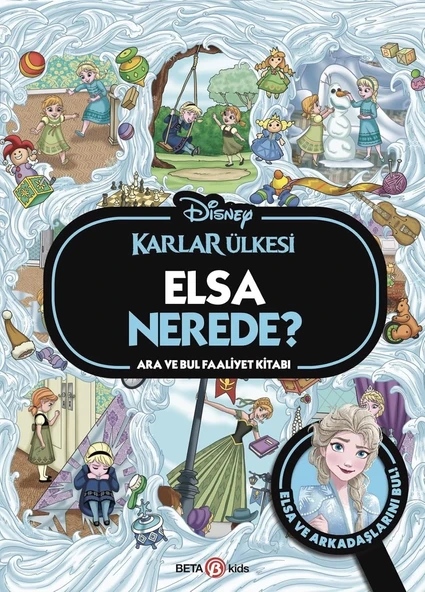 Hsyn Disney Karlar Ülkesi Elsa Nerede? Ara Ve Bul Faaliyet Kitabı Akdenizpos Yeni ürün görseli 1