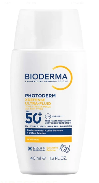 Bioderma Photoderm XDefense Spf50+ Tüm Cilt Tipleri İçin Renksiz Güneş Kremi 40 ml ürün görseli 1