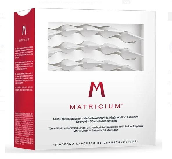 Bioderma Matricium Cilt Bakım Kapsülü 30 x 1 ml ürün görseli 1