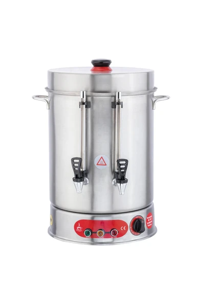KUTLU TİCARET KUTLU 120 BARDAK 12 LT ÇAY OTOMATI (İKAZLI METAL MUSLUKLU) ürün görseli 1