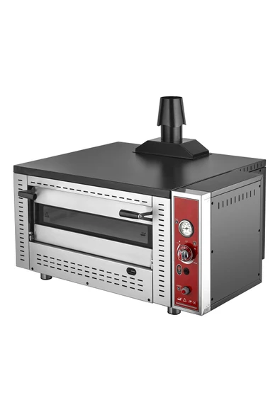 KUTLU TİCARET KUTLU 62X62 TEK KATLI PİZZA FIRINI (GAZLI) ürün görseli 1
