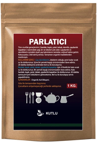 KUTLU TİCARET Bardak Demlik Temizleme Tozu ürün görseli 1