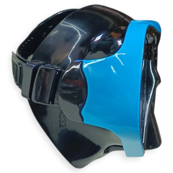 Star Diving Dalış Maskesi Yetişkin - 51703-MAVİ - Resim 3