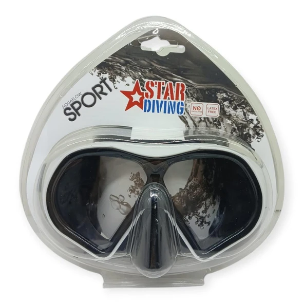 Star Diving Dalış Maskesi Yetişkin - 51703-BEYAZ - Resim 4