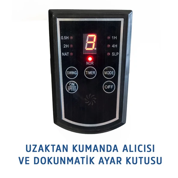 Farken Sanayi Tipi Vantilatör 75cm - Resim 7