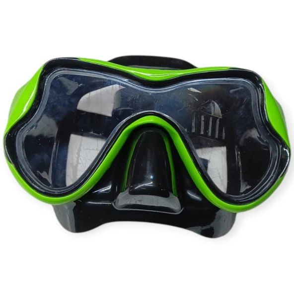 Star Diving Dalış Maskesi Yetişkin - 51704-YEŞİL - Resim 2