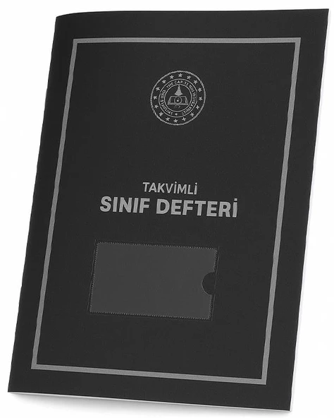 Gülpaş Takvimli Sınıf Defteri Siyah Plastik Kapak İlkokul 390 ürün görseli 1