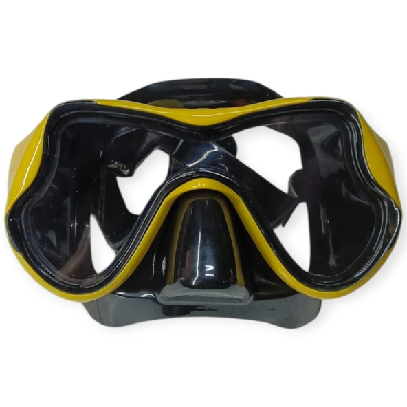 Star Diving Dalış Maskesi Yetişkin - 51704-SARI - Resim 2