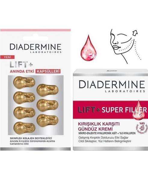 DİADERMİNE LİFT+SUPER FİLLER  BAKIM SETİ ürün görseli 1