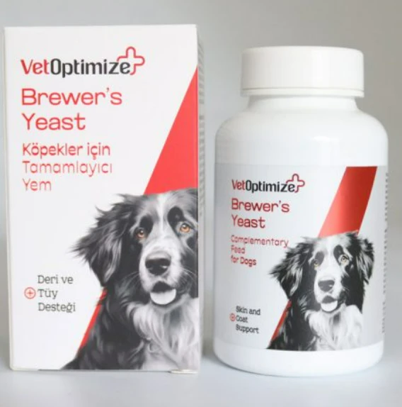 VetOptimize Brewer’s Yeast (Büyük Irk Köpekler İçin Deri ve Tüy Desteği) 45 Tablet ürün görseli 1