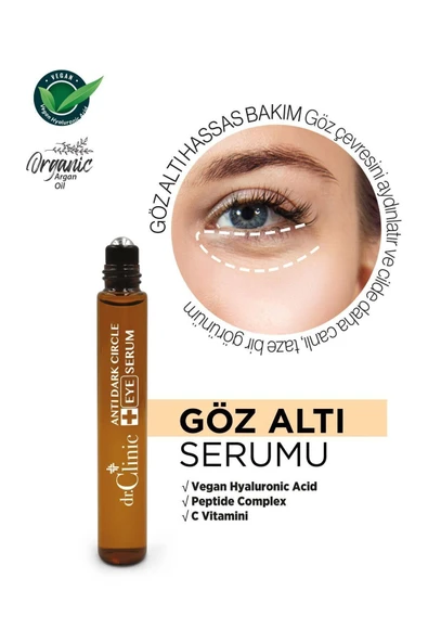 DR.CLİNİC GÖZ ÇEVRESİ BAKIM SERUMU 10ML ürün görseli 1