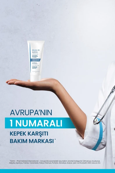 DUCRAY KELUAL DS PULLANMA KARŞITI TEMİZLEME JELİ 200 ML - Resim 3