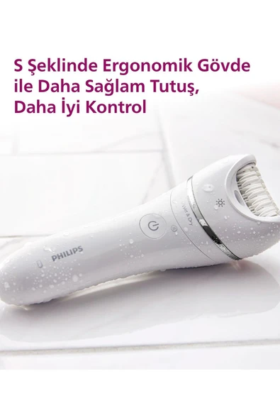 Philips 8000 Serisi BRE720/05 Islak Kuru Epilatör - Resim 12