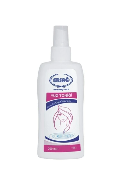 ERSAĞ YÜZ TONİĞİ (NORMAL & YAĞLI CİLTLER IÇİN) 200 ML ürün görseli 1