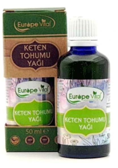 EUROPE VİTAL KETEN TOHUMU YAĞI 50 ML ürün görseli 1