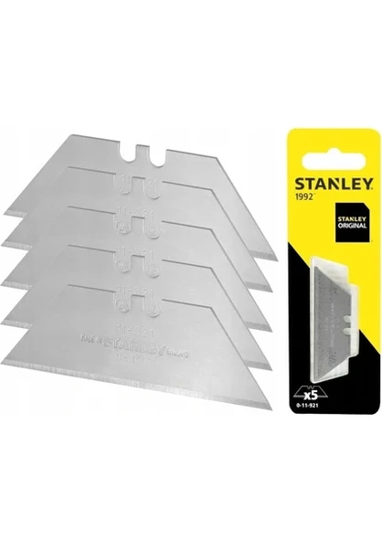 STANLEY 0-11-921 MAKET BIÇAĞI YEDEĞİ 5 ADET ürün görseli 1