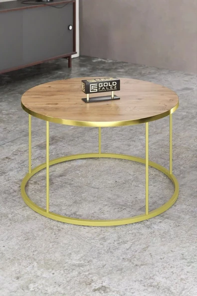 ORTA SEHPA TERRA LÜX GOLD CEVİZ ürün görseli 1