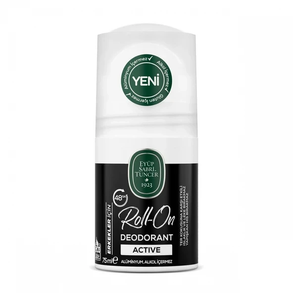 Eyüp Sabri Tuncer Erkek Roll On Deodorant 75 Ml Active ürün görseli 1