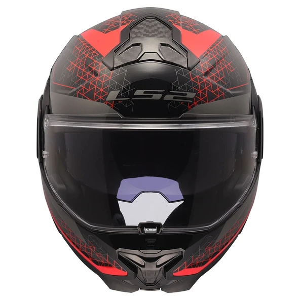 LS2 ADVANT 2 ASTRAL KIRMIZI KASK - Resim 2