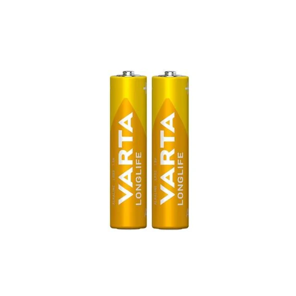 Varta Pil Micro Longlife Alkaline 1.5V AAA 2 li - Resim 2