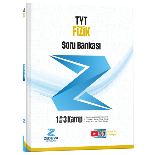 Zeduva Yayınları Fizikfinito TYT Fizik 1 Kitap 3 Kamp Soru Bankası ürün görseli 1