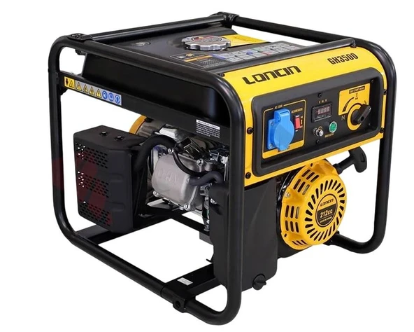 Loncin GH3500 3,5 kVA İpli Monofaze Benzinli Jeneratör ürün görseli 1