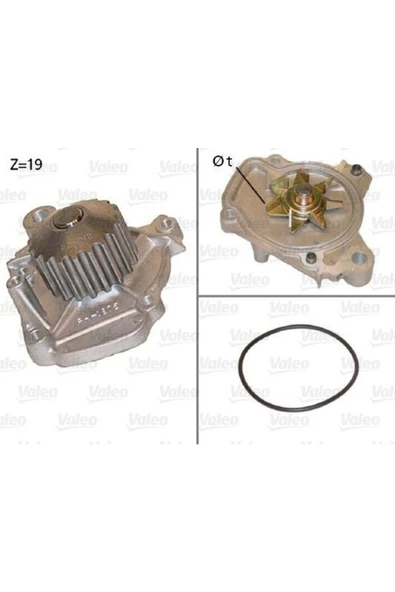 Valeo 506441 Devırdaım Honda Cıvıc ürün görseli 1