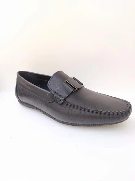 MARCOMEN 11260 BAĞSIZ TOKALI LOAFER DERİ ERKEK AYAKKABI ürün görseli 1