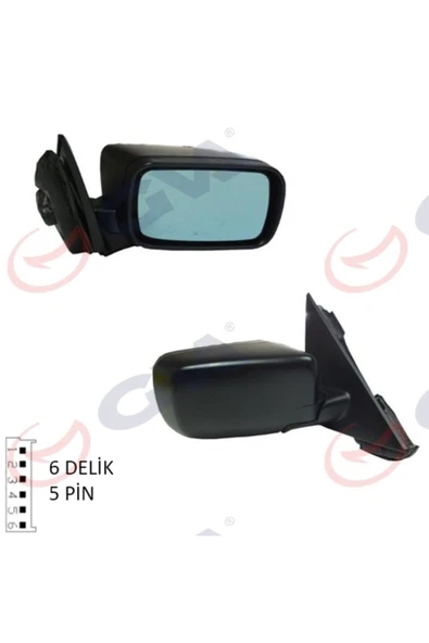 GVA 1099351  Dış Dikiz Aynası Elektrikli Sağ Bmw 3 Serisi 98-05 Astarlı Asferik Vm-076ehr Bm ürün görseli 1