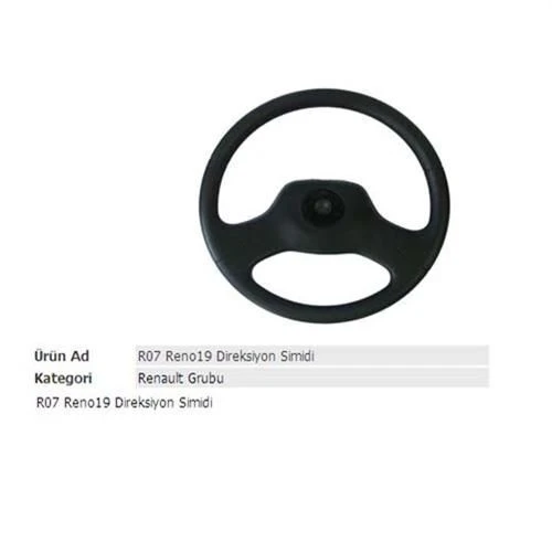 Ekol 0075  Direksiyon Simidi Renault 19 Kapaksız 00019 ürün görseli 1