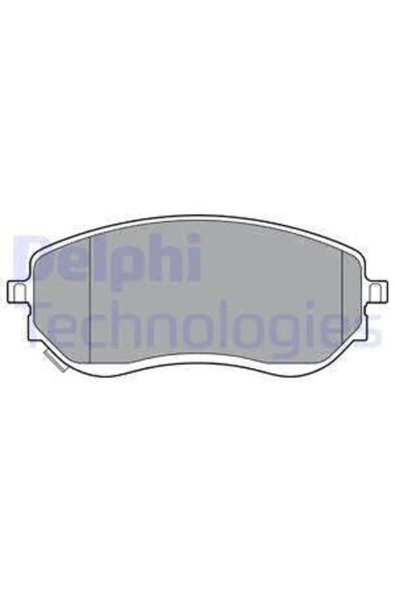 Delphi LP3401 Delphı Dlp-lp3411 Ön Fren Balatası Forester Hybrid 2018 - Ou... Uyumlu ürün görseli 1
